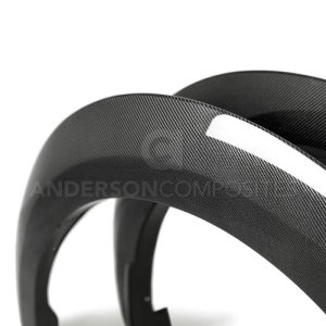 Ford Raptor Fender Flares - Rear - Anderson Composites - Carbon Fiber - `17-`20